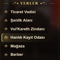 Ateş Meydanı'nın yerler listesinde Hanlık Kayıt Odası bağlantısı